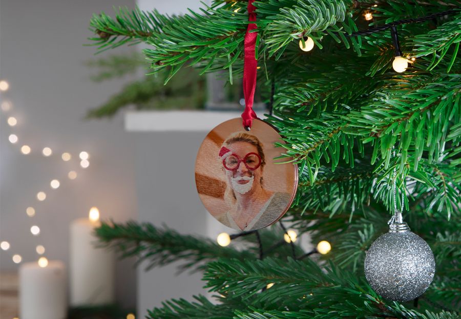 Décoration de Noël en bois personnalisée